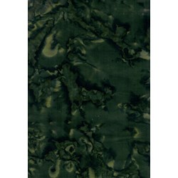 Island Batik - Dark Green Mottled