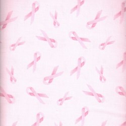 <b>MINIMUM 2  YARD PURCHASE</b><br>Pink Ribbon by P&B Textiles