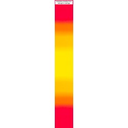 24" Remnant - Kinkame Shades- Yellow, Orange to Reds