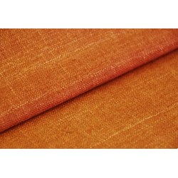 9" x 44"  -  Remnant  - Dk Red Silk Matka Fabric