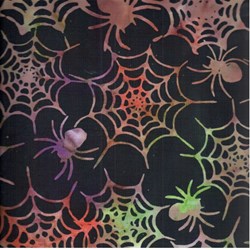 Tonga Boo Batik Rainbow Spiders by Timeless Treasures