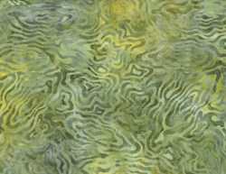 Willington Batiks Rippled Reflections Green