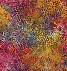 End of Bolt - 70" - Tonga Batiks -Arabella  Collection - Ink #B4166 - by Timeless Treasures