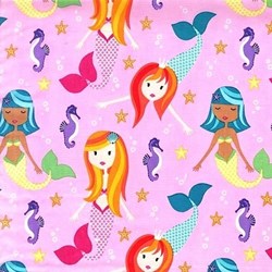 Michael Miller Solid Flannel - Pink Fairy Tails