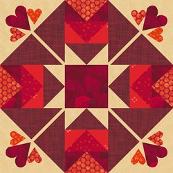 Happy Valentines -2022 - Pillow Top Pattern - Love-Me-Knot
