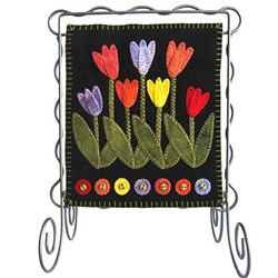 Bitty Banner Wool Applique - May Kit