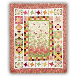 Butterfly Pavilion Quilt Kit - Includes Backing!