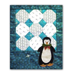 Chilly Mini Quilt Pattern by Cut Loose Press