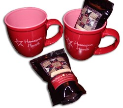 Exclusive Homespun Hearth 20oz Coffee Mug