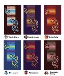 Endless Horizons Wall Hanging Pattern- 6 Color Options! by Karla Overland for Cherrywood Fabrics