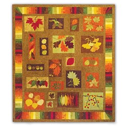More In Stock!  Equinox Batik Quilt Kit - Includes Thread Pack!