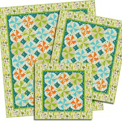 Happier than Happy 3 Size Quilt Pattern Download