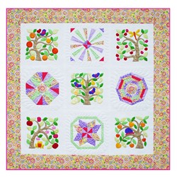 Happiness Block Quilt Kit - Includes Backing