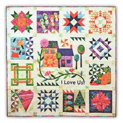 "I Love Us Year Round" All at Once Quilt Kit