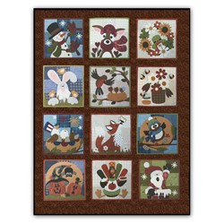 Little Quilts Squared - Quilt Series - Flannel BOM