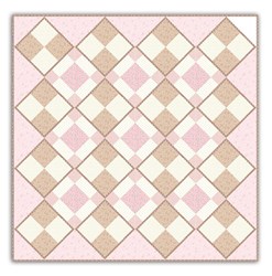 Softly Romantic Quilt Kit & Pattern Download