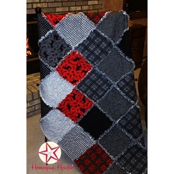 Mountain Lodge Snuggler With a Twist Kit - A Homespun Hearth Exclusive! Includes Backing!