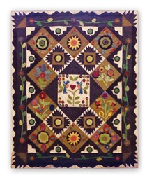 Only 2 Remain!  Pennies from Heaven Quilt - Now in Silk & Wool!