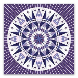 Purple Mountains Limited Edition Queen Size Quilt Kit300  Day Quilt Challenge ~ Quilt #17