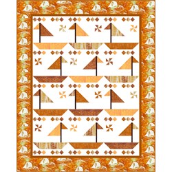 New!  Sailin' Dreaming Sunset by the Bay Quilt Kit