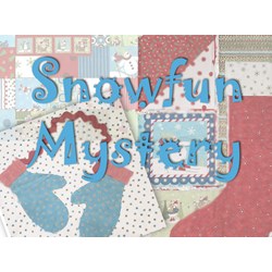 SNOWFUN Snuggler Mystery Flannel BOM or All at Once - Includes Backing!