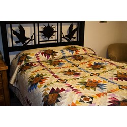 Texas Star Queen Size Quilt Kit - Renewed for 2025 & No BACK IN STOCK!