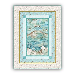 New!  Exclusive Tidepool Sands Paradise Quilt Kit