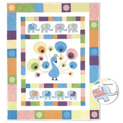 More Back in Stock!  Baby Peacock Quilt