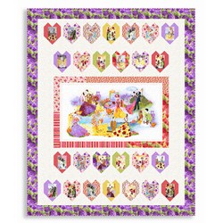 Romance on the Seine Twin Size Quilt Kit  300 Day Quilt Challenge ~ Quilt #11