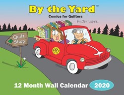 By the Yard Funny Quilter's Calendar - 2020