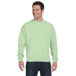 Banded Hem  Sweatshirt - Medium Celery