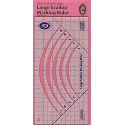 Large Scallop Ruler Makes 6in 7in 8in 9in 10in - Marti Michell