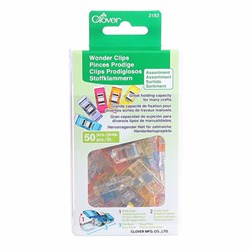 Rainbow  Wonder Clips - 50 Pack