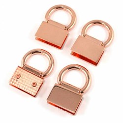 Edge Connector Strap Anchors in Copper (4 Pack)