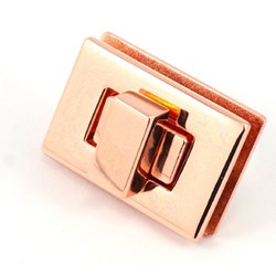 Rectangle Turn Lock - Copper  (1 per pack)