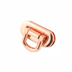 Oval Flip Lock - Copper (1 per pack)