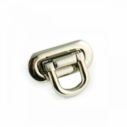 Oval Flip Lock -Nickel  (1 per pack)