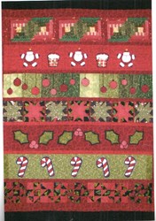 Christmas Row Quilt with Optional Kit by Summer Love & Company