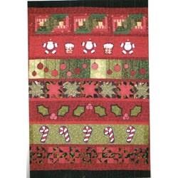 Christmas Row Quilt with Optional Kit by Summer Love & Company