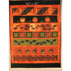 Halloween Row Quilt with Optional Kit by Summer Love & Company