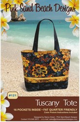 Tuscany Tote Pattern #121 by Pink Sands Beach