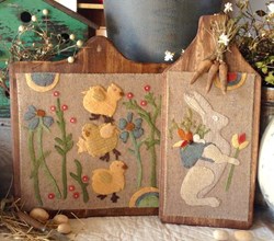 Sweet Spring Wool Applique by 1894 Cottonwood House