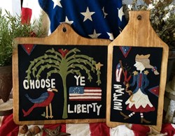 Choose Ye Liberty Wool Applique by 1894 Cottonwood House