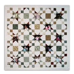 Scrappy Stars Memory Quilt Pattern