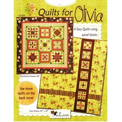 Quilts for Olivia - 4 Quilt Patterns Booklet by G.E. Designs