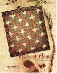 VINTAGE FIND!  Harvest Home Quilt Pattern - Brannock and Patek for MODA