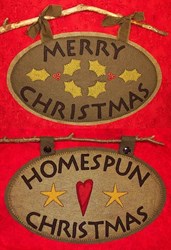 Wooly Christmas Signs Pattern<br>Artful Offerings