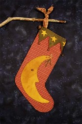 Christmas Moon Stocking & Ornament  Pattern