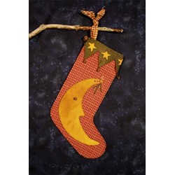 Christmas Moon Stocking & Ornament  Pattern