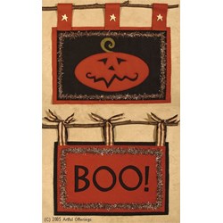 Wooly Halloween Signs